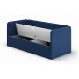 Кровать-диван Leonardo две боковины 160х70 Синий Диван кровати купить в Детскиекроватки.рф номер фото 2 