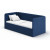 Кровать-диван Leonardo две боковины 160х70 Синий
